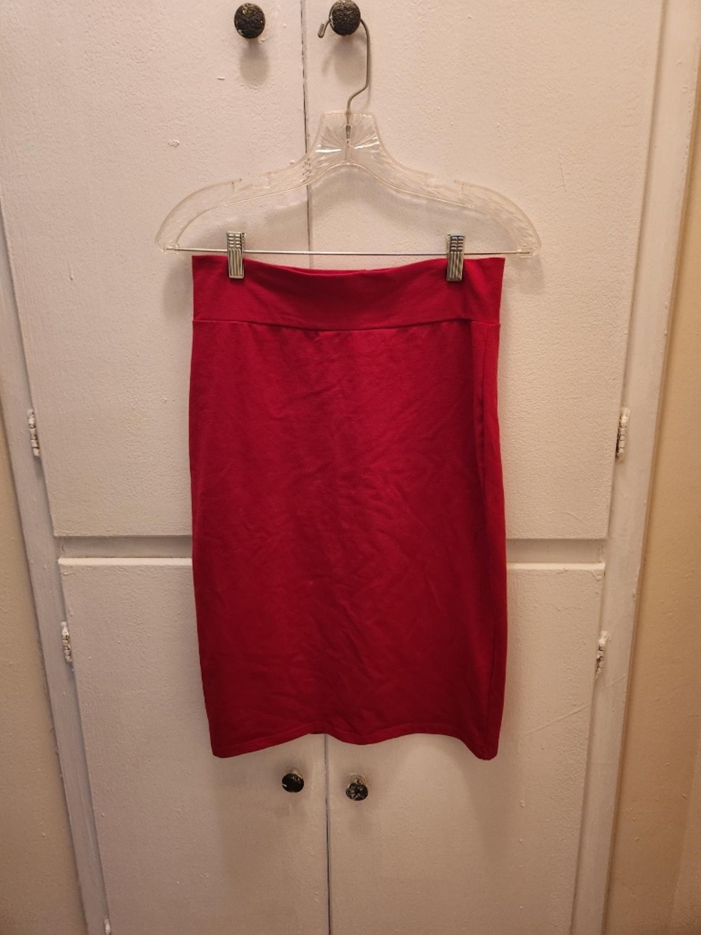 Nooworks Wiggle Skirt (Red) Size M